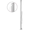 Image de vidaXL Douche de jardin 220 cm Acier inoxydable315942
