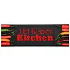 Image de vidaXL Tapis de cuisine lavable Hot & Spicy 60x300 cm