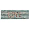 Image de vidaXL Tapis de cuisine lavable Love 60x300 cm