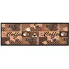 Image de Vidaxl Tapis De Sol De Cuisine Lavable Marron CafÃ£Â© 45x150 Cm