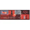 Image de vidaXL Tapis de cuisine lavable Tomates 60x300 cm