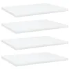 Image de vidaXL Panneaux de bibliothèque 4 pcs blanc bois d’ingénierie805154