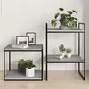 Image de vidaXL Panneaux de bibliothèque 8 pcs gris béton bois d’ingénierie
