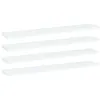 Image de vidaXL Panneaux de bibliothèque 4 pcs blanc bois d’ingénierie