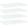 Image de vidaXL Panneaux de bibliothèque 4 pcs blanc bois d’ingénierie