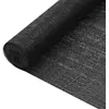 Image de vidaXL Filet brise-vue Noir 3,6x25 m PEHD 75 g/m² 149333