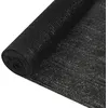Image de vidaXL Filet brise-vue Noir 1x10 m PEHD 195 g/m² 149353