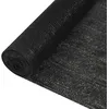 Image de Vidaxl Filet Brise-Vue Noir 1,2x25 M Pehd 195 G/MÂ²