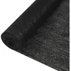 Image de Vidaxl Filet Brise-Vue Noir 1,5x10 M Pehd 195 G/MÂ²