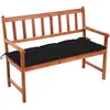 Image de Vidaxl Banc De Jardin Avec Coussin 120 Cm Bois D'acacia Massif
