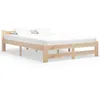 Image de vidaXL Cadre de lit sans matelas bois massif de pin 140x200 cm