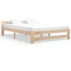Image de vidaXL Cadre de lit sans matelas bois massif de pin 160x200 cm