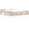 Image de vidaXL Cadre de lit sans matelas bois massif de pin 200x200 cm