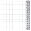 Image de Vidaxl ClÃ´ture De Jardin Acier GalvanisÃ© 50x1,25 M ArgentÃ©