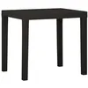 Image de vidaXL Table de jardin Anthracite 79x65x72 cm Plastique