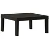 Image de vidaXL Table de salon de jardin Plastique Gris