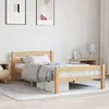 Image de vidaXL Cadre de lit sans matelas bois massif de pin 100x200 cm322062