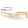 Image de vidaXL Cadre de lit sans matelas bois massif de pin 100x200 cm