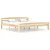 Image de vidaXL Cadre de lit sans matelas bois massif de pin 200x200 cm322067