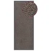 Image de vidaXL Paillasson touffeté 60x150 cm Marron foncé