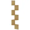Image de Vidaxl ?TagÂ¿Â¿Re D'angle Murale ChÂ¿Âºne Sonoma 19x19x123 Cm AgglomÂ¿Â¿RÂ¿Â¿
