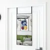 Image de vidaXL Miroir de porte Noir 40x80 cm Verre et aluminium327407