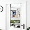 Image de vidaXL Miroir de porte Noir 50x100 cm Verre et aluminium