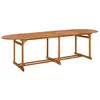 Image de vidaXL Table à dîner de jardin 280x90x75 cm Bois d'acacia massif315950