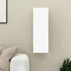 Image de vidaXL Meuble TV Blanc 30,5x30x90 cm Bois dÂ¿ingÃ©nierie