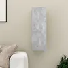 Image de vidaXL Meuble TV Gris béton 30,5x30x90 cm Bois d’ingénierie