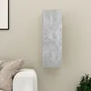 Image de vidaXL Meuble TV Gris bÃ©ton 30,5x30x90 cm Bois dÂ¿ingÃ©nierie