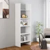 Image de vidaXL Bibliothèque Blanc 60x35x180 cm Bois d’ingénierie803407