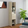 Image de vidaXL Bibliothèque Chêne sonoma 40x35x180 cm Bois d’ingénierie803419