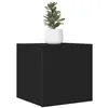 Image de vidaXL Meubles TV muraux 2 pcs Noir 30,5x30x30 cm804485