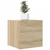 Image de vidaXL Meuble TV mural Chêne sonoma 30,5x30x30 cm