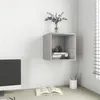 Image de vidaXL Armoire murale Gris béton 37x37x37 cm Bois d’ingénierie