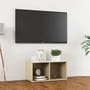 Image de vidaXL Meuble TV chêne sonoma 72x35x36,5 cm bois d’ingénierie805528
