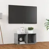 Image de vidaXL Meuble TV gris béton 72x35x36,5 cm bois d'ingénierie805529