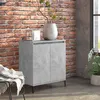 Image de vidaXL Buffet gris béton 60x35x70 cm bois d'ingénierie806080