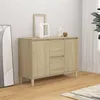Image de vidaXL Buffet chêne sonoma 101x35x70 cm bois d'ingénierie806106