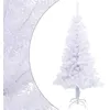 Image de vidaXL Arbre de Noël artificiel avec support 120 cm 230 branches