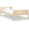 Image de vidaXL Cadre de lit sans matelas bois massif de pin 100x200 cm322097