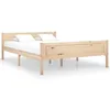 Image de vidaXL Cadre de lit sans matelas bois massif de pin 160x200 cm