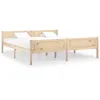 Image de vidaXL Cadre de lit sans matelas bois massif de pin 180x200 cm322101