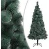 Image de vidaXL Sapin de Noël artificiel avec support Vert 180 cm PET
