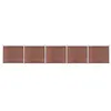 Image de vidaXL Ensemble de panneau de clôture WPC 872x146 cm Marron