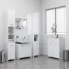 Image de vidaXL Ensemble de meubles de salle de bain 4 pcs Blanc3071711