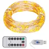Image de vidaXL Guirlande LED avec 150 LED Blanc chaud 15 m