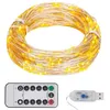 Image de vidaXL Guirlande LED avec 300 LED Blanc chaud 30 m330049