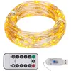 Image de vidaXL Guirlande LED avec 300 LED Blanc chaud 30 m